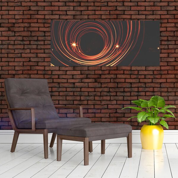 Tabloul cu linii abstracte (120x50 cm)