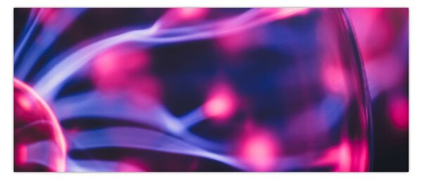 Tablou abstract mov (120x50 cm)
