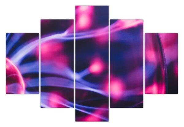 Tablou abstract mov (150x105 cm)