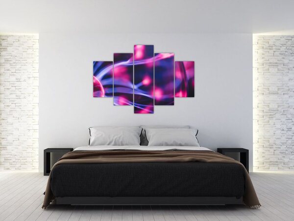 Tablou abstract mov (150x105 cm)