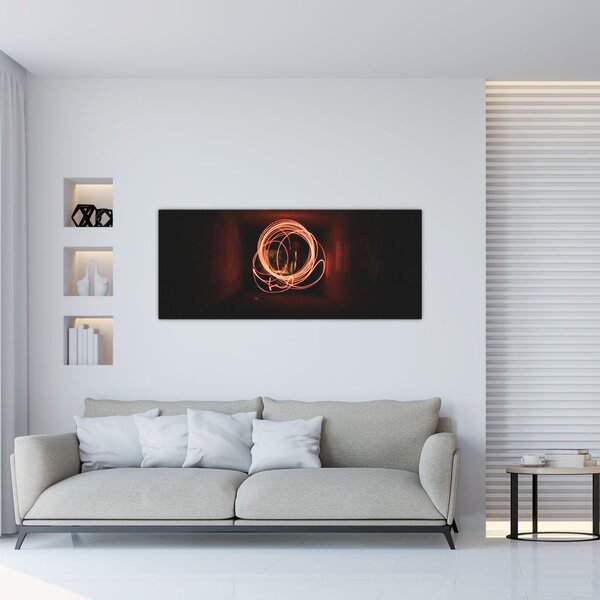 Tablou - linii în tunel (120x50 cm)
