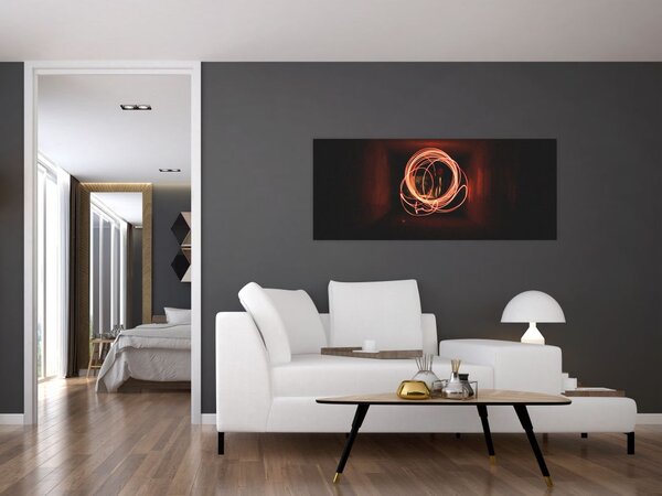 Tablou - linii în tunel (120x50 cm)