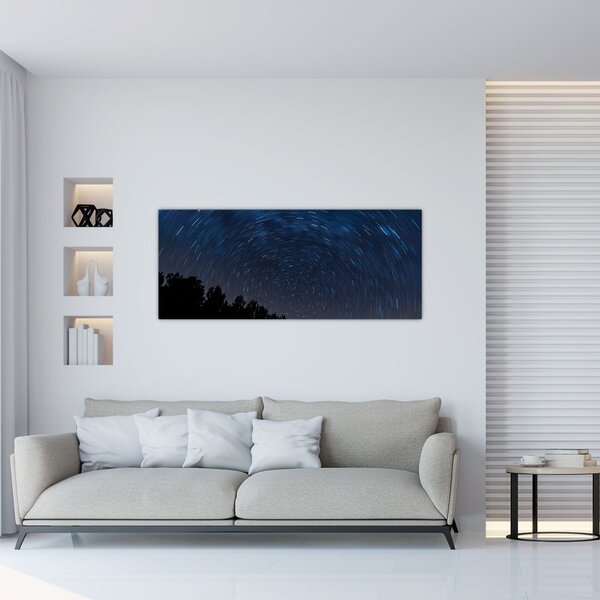 Tabloul cu cerul nocturn (120x50 cm)