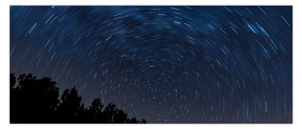 Tabloul cu cerul nocturn (120x50 cm)