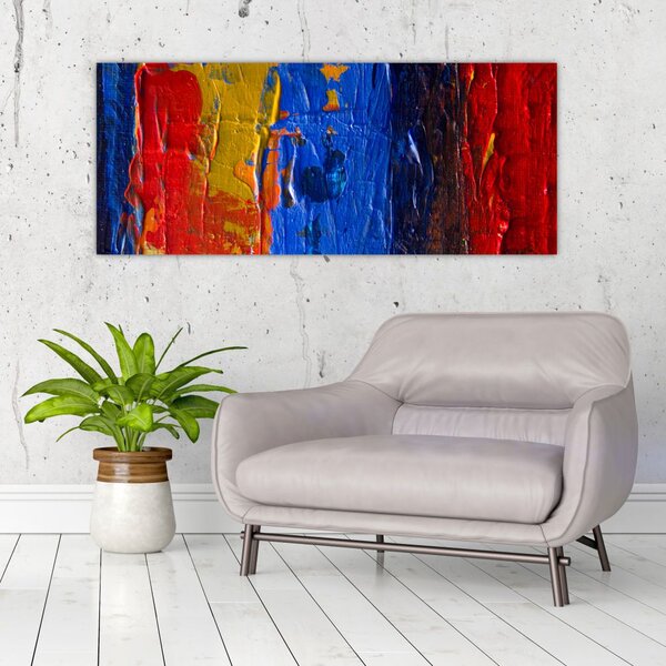 Tabloul cu culorile pentru artiști (120x50 cm)