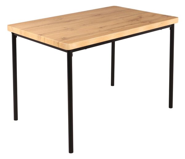 Set mobilier sufragerie Mimetizarse (stejar deschis + gri) (pentru 4 persoane). 1116413
