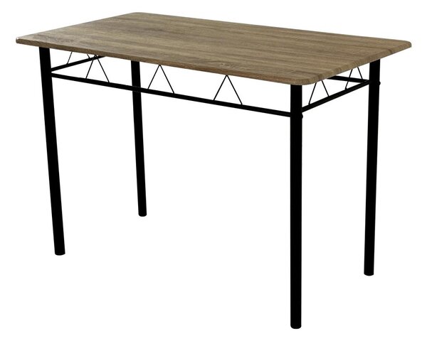 Set mobilier sufragerie Metabolicas (stejar sonoma + negru) (pentru 4 persoane). 1116415