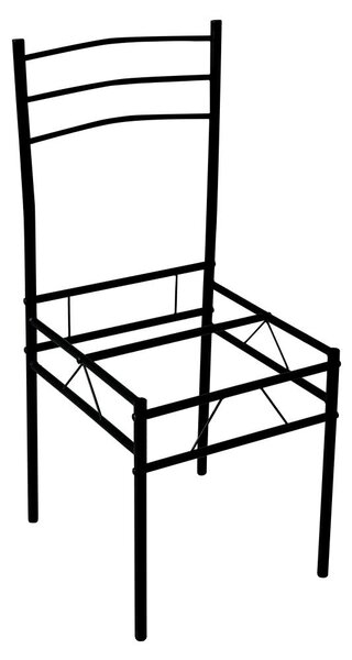 Set mobilier sufragerie Metabolicas (stejar sonoma + negru) (pentru 4 persoane). 1116415