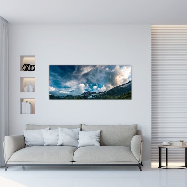 Tablou cu munții (120x50 cm)