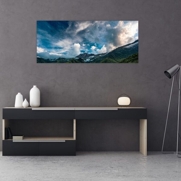 Tablou cu munții (120x50 cm)