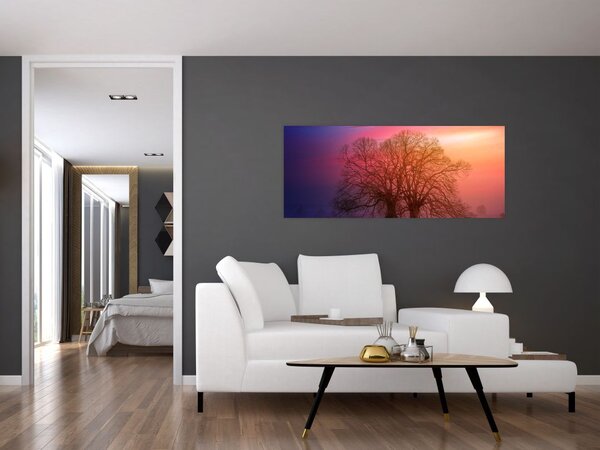 Tabloul pomilor în ceață (120x50 cm)