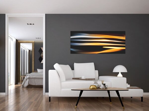 Tablou negru (120x50 cm)
