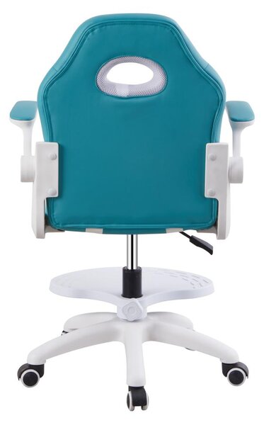 Scaun rotativ copii Ramin (albastru + alb) . 1116466