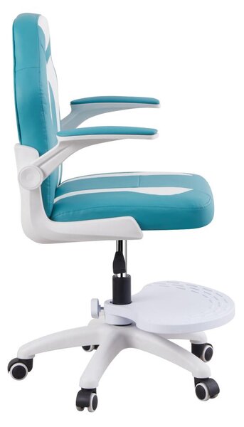 Scaun rotativ copii Ramin (albastru + alb) . 1116466