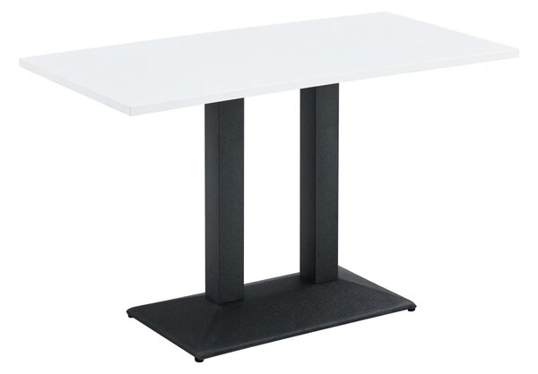 Masă de sufragerie Rahola 2 (alb + negru) (pentru 4 persoane). 1116485