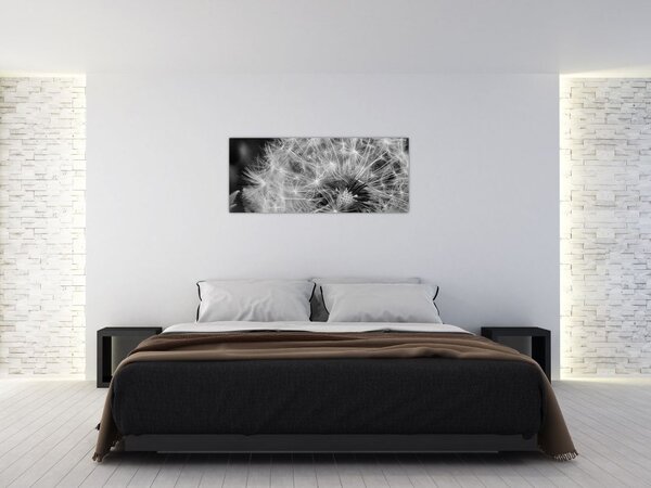 Tablou - mulțime de păpădii (120x50 cm)