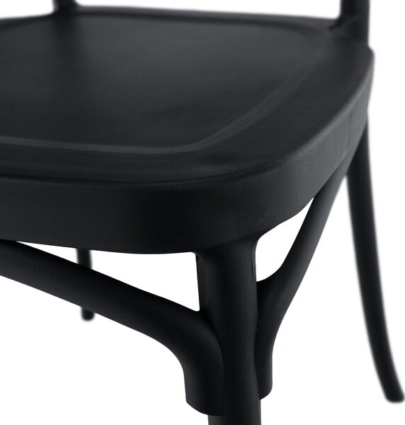 Scaun sufragerie Sorprendida (negru) . 1116498