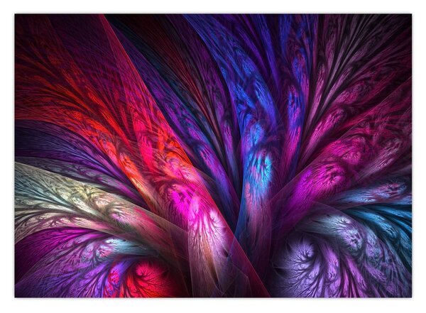 Tabloul abstract cu copacul (70x50 cm)