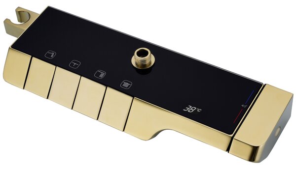Coloana de dus cu termostat REA ROB Gold Brush