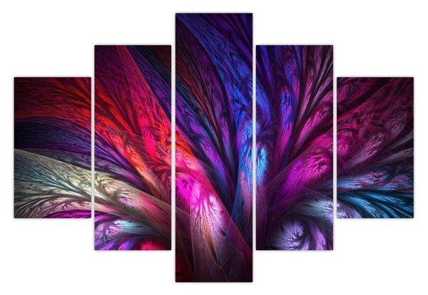Tabloul abstract cu copacul (150x105 cm)