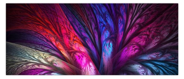 Tabloul abstract cu copacul (120x50 cm)