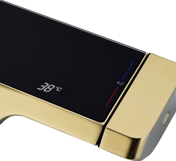 Coloana de dus cu termostat REA ROB Gold Brush