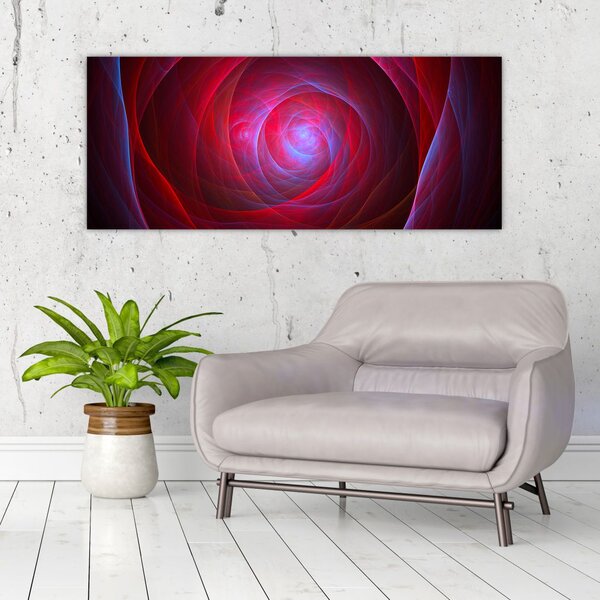 Tabloul abstract cu ochi (120x50 cm)