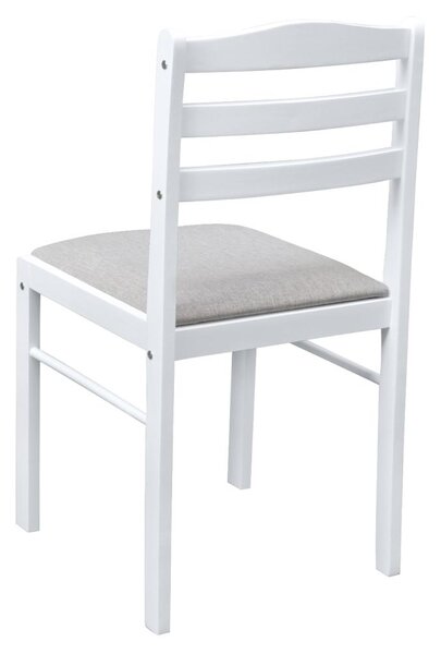 Set mobilier sufragerie Sesiones (alb + bej gri) (pentru 4 persoane). 1116505
