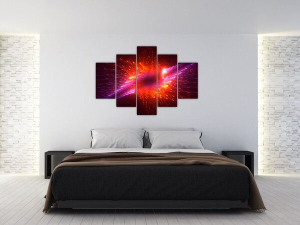 Tabloul modern abstract cu spini (150x105 cm)
