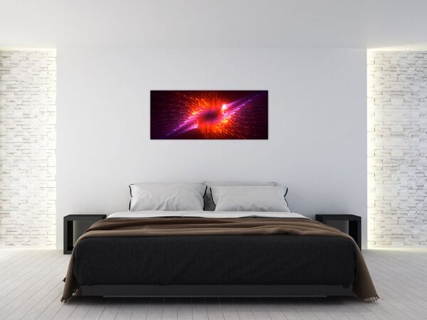 Tabloul modern abstract cu spini (120x50 cm)