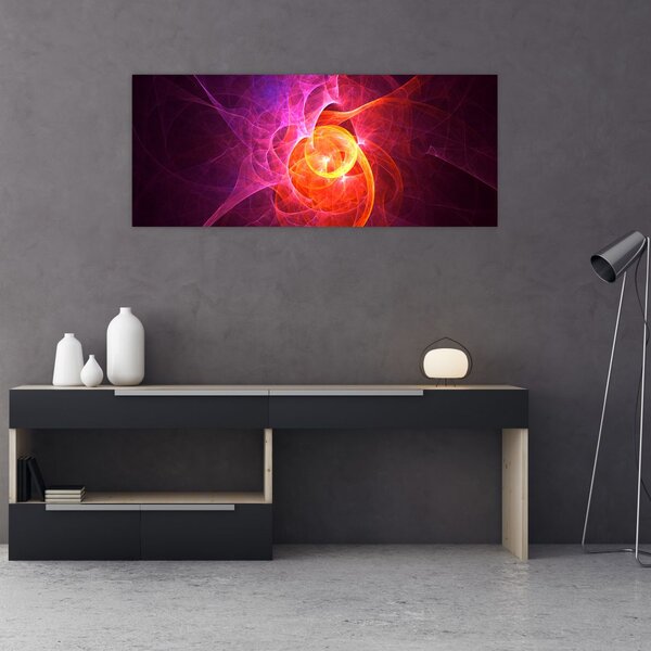 Tabloul modern abstract (120x50 cm)