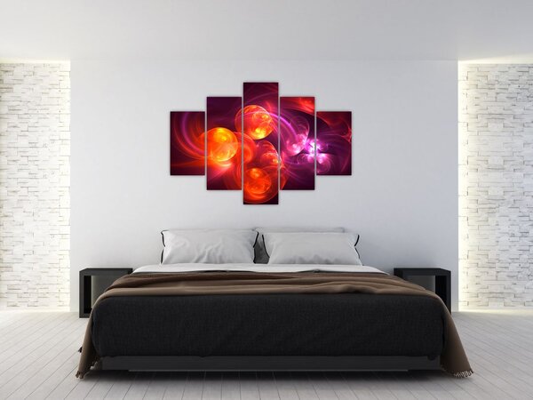 Tabloul cu abstracțiune modernă (150x105 cm)