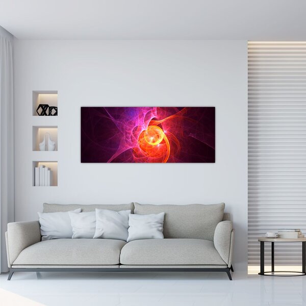 Tabloul modern abstract (120x50 cm)