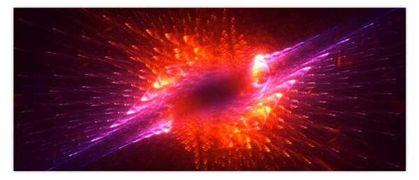 Tabloul modern abstract cu spini (120x50 cm)