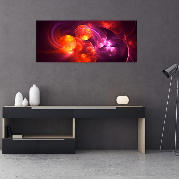 Tabloul cu abstracțiune modernă (120x50 cm)