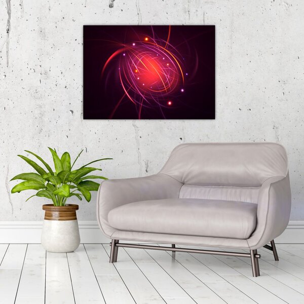 Tabloul modern cu abstacțiune (70x50 cm)