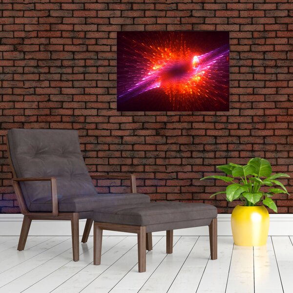 Tabloul modern abstract cu spini (70x50 cm)