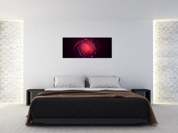 Tabloul modern cu abstacțiune (120x50 cm)