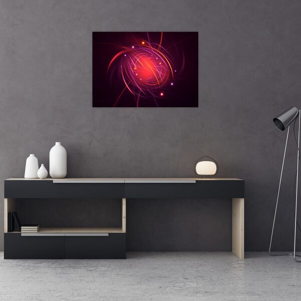 Tabloul modern cu abstacțiune (70x50 cm)