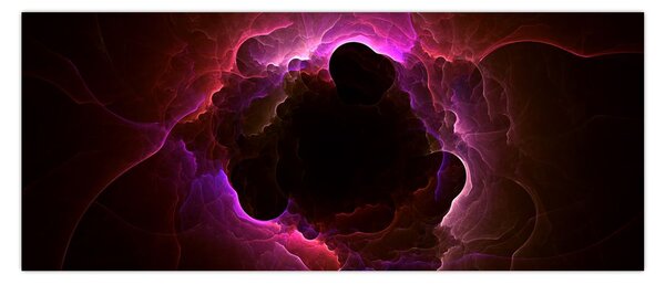 Tablou - abstracția cu nori (120x50 cm)