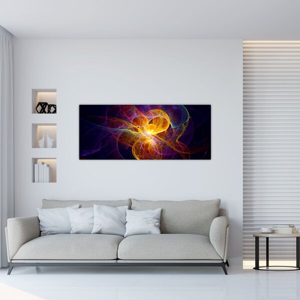 Tablou abstract (120x50 cm)