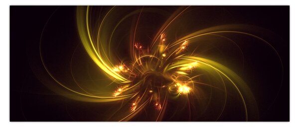 Tablou - abstracție cu elice (120x50 cm)