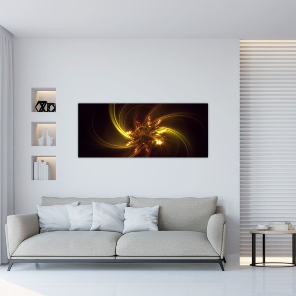 Tablou - abstracție cu elice (120x50 cm)