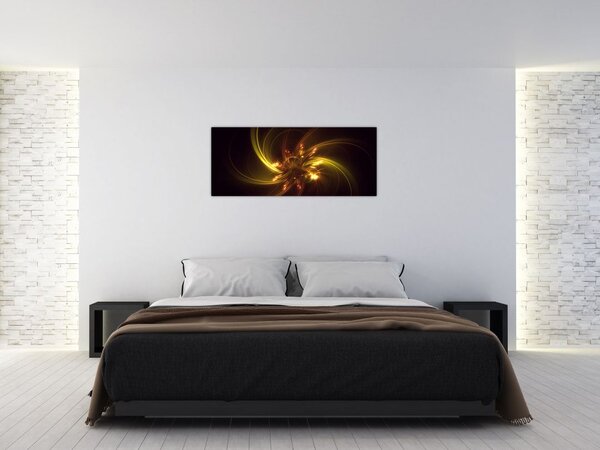 Tablou - abstracție cu elice (120x50 cm)