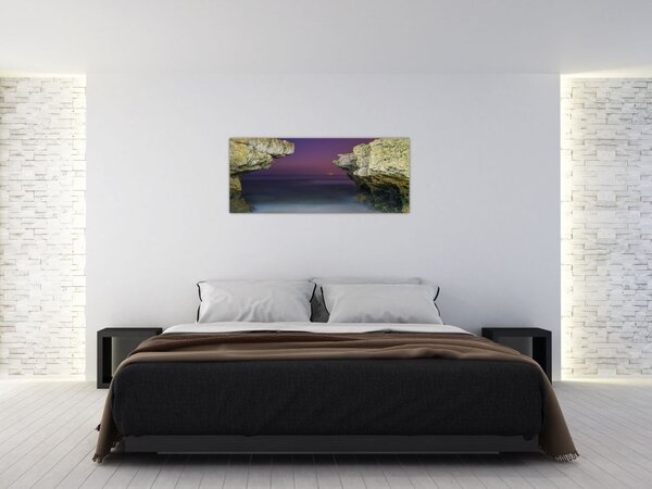 Tablou - recif de mare (120x50 cm)