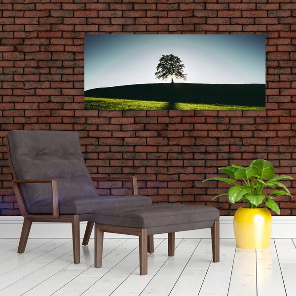 Tablou cu natura - copac (120x50 cm)