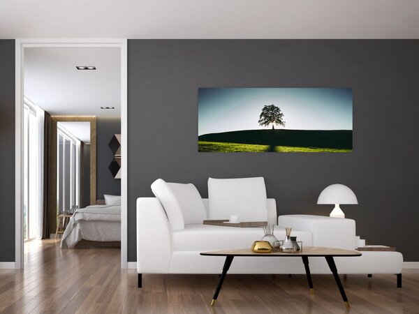 Tablou cu natura - copac (120x50 cm)