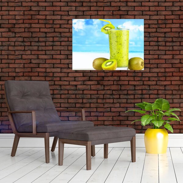 Tablou - smoothie kiwi (70x50 cm)