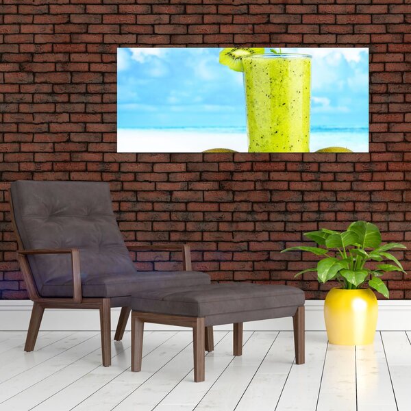 Tablou - smoothie kiwi (120x50 cm)