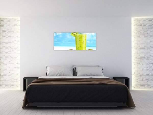 Tablou - smoothie kiwi (120x50 cm)